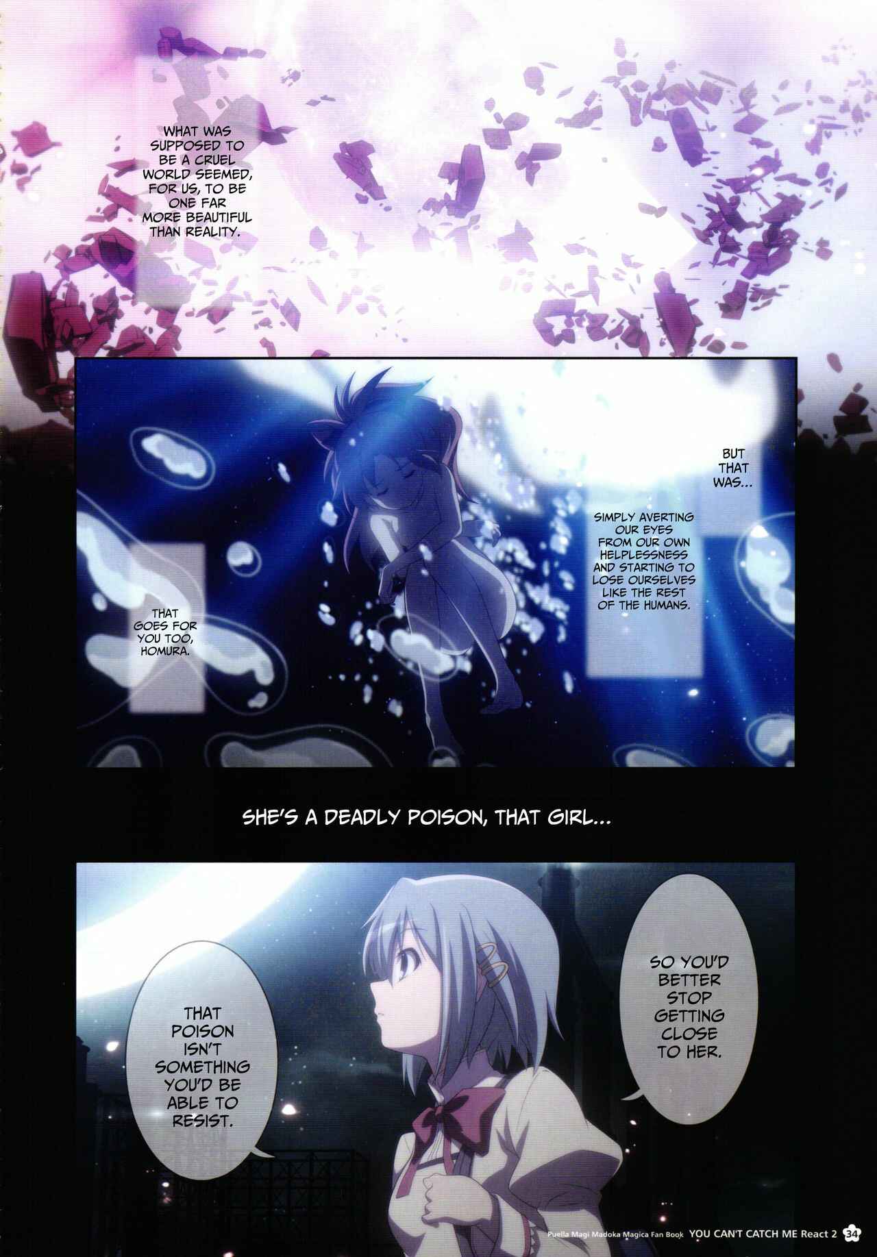 Page 33 Chapter Unknown_cb68 Mahou Shoujo Madoka★Magica - You cant catch me Like a Star Blooming in Darkness (Doujinshi)