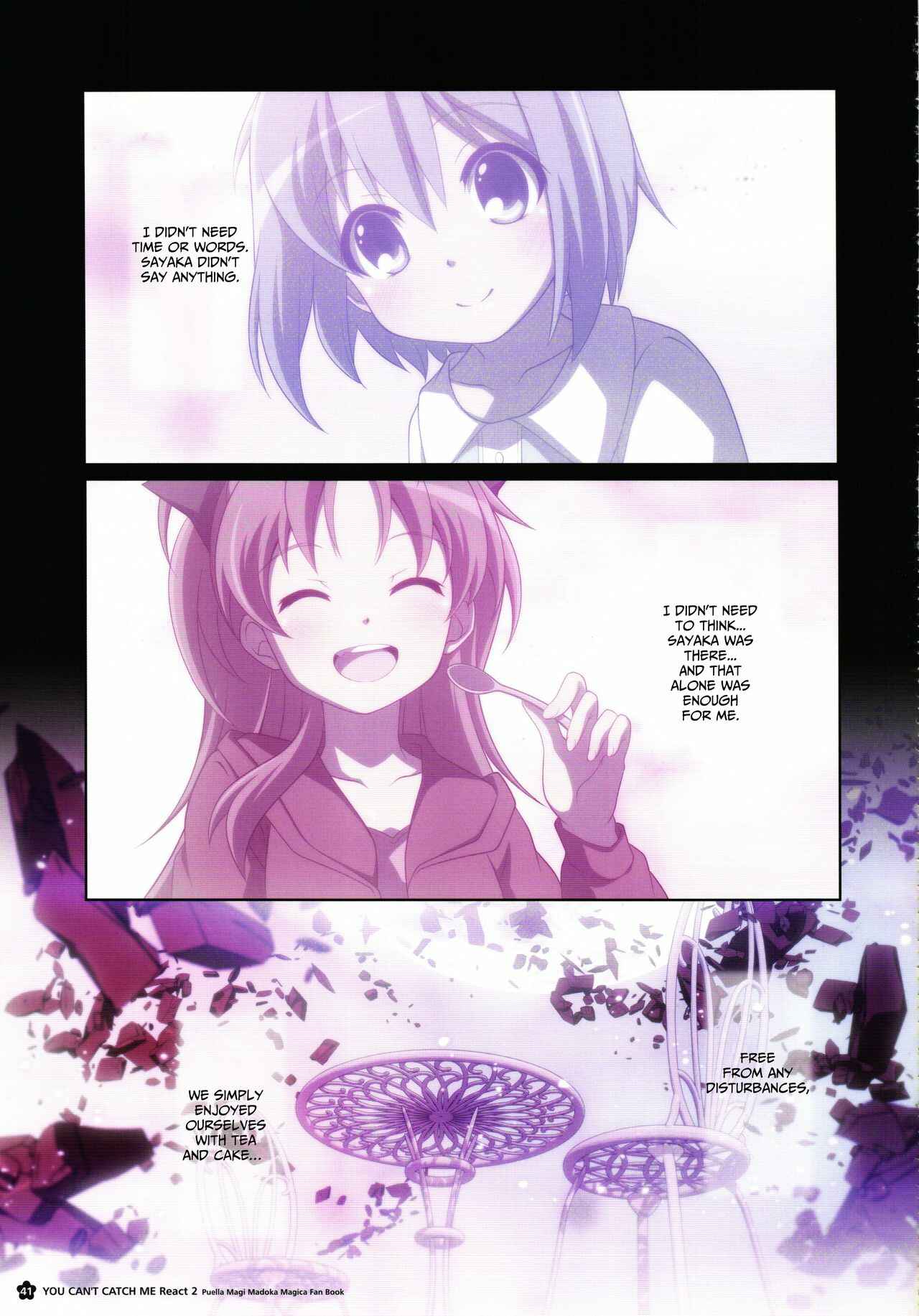 Page 40 Chapter Unknown_cb68 Mahou Shoujo Madoka★Magica - You cant catch me Like a Star Blooming in Darkness (Doujinshi)