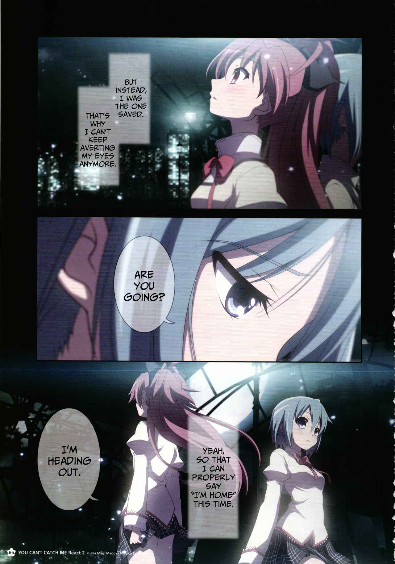 Page 64 Chapter Unknown_cb68 Mahou Shoujo Madoka★Magica - You cant catch me Like a Star Blooming in Darkness (Doujinshi)