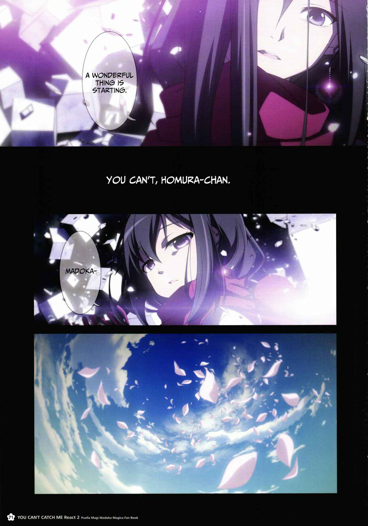 Page 70 Chapter Unknown_cb68 Mahou Shoujo Madoka★Magica - You cant catch me Like a Star Blooming in Darkness (Doujinshi)