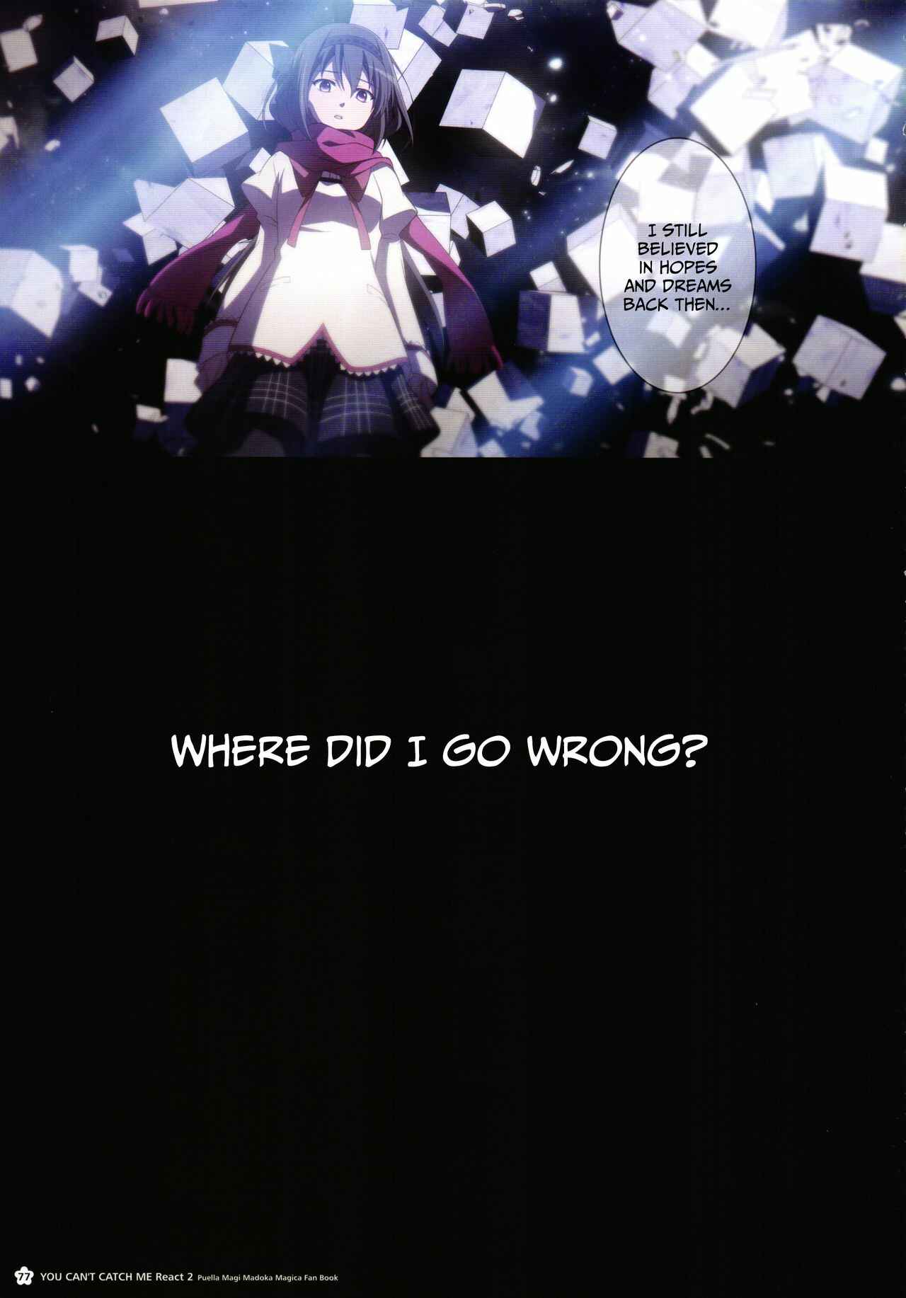 Page 76 Chapter Unknown_cb68 Mahou Shoujo Madoka★Magica - You cant catch me Like a Star Blooming in Darkness (Doujinshi)