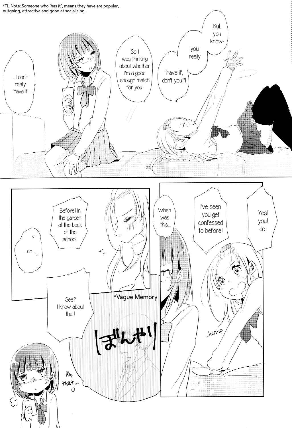 Page 2 Chapter 2 ‘I Love You!’ Get It Across!