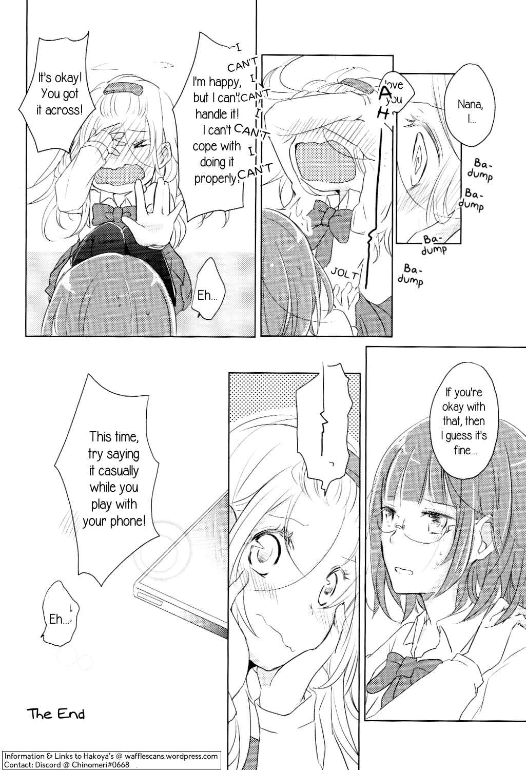 Page 6 Chapter 3 ‘I Love You!’ Get It Across!