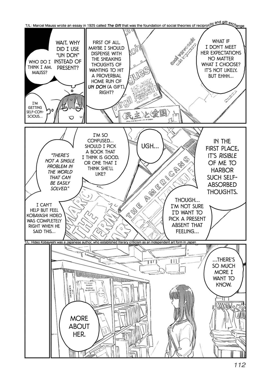 Page 6 Chapter 36 Kamiina Botan, Yoeru Sugata wa Yuri no Hana.