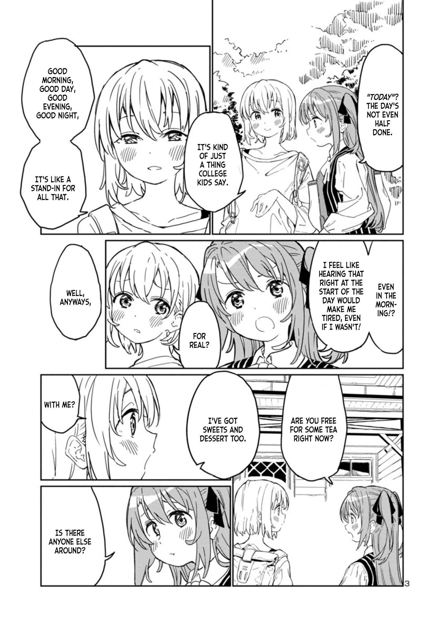Page 3 Chapter 2 Kamiina Botan, Yoeru Sugata wa Yuri no Hana.