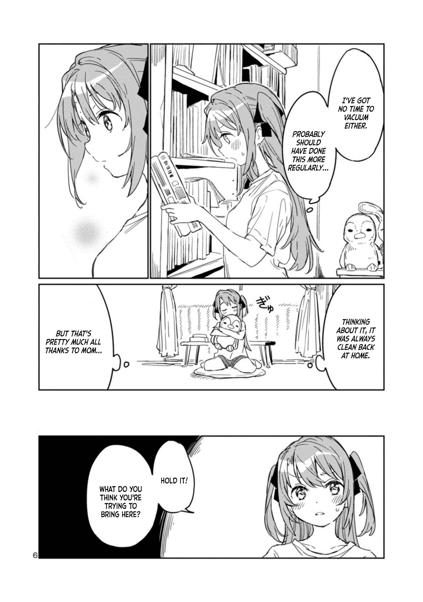 Page 6 Chapter 2 Kamiina Botan, Yoeru Sugata wa Yuri no Hana.