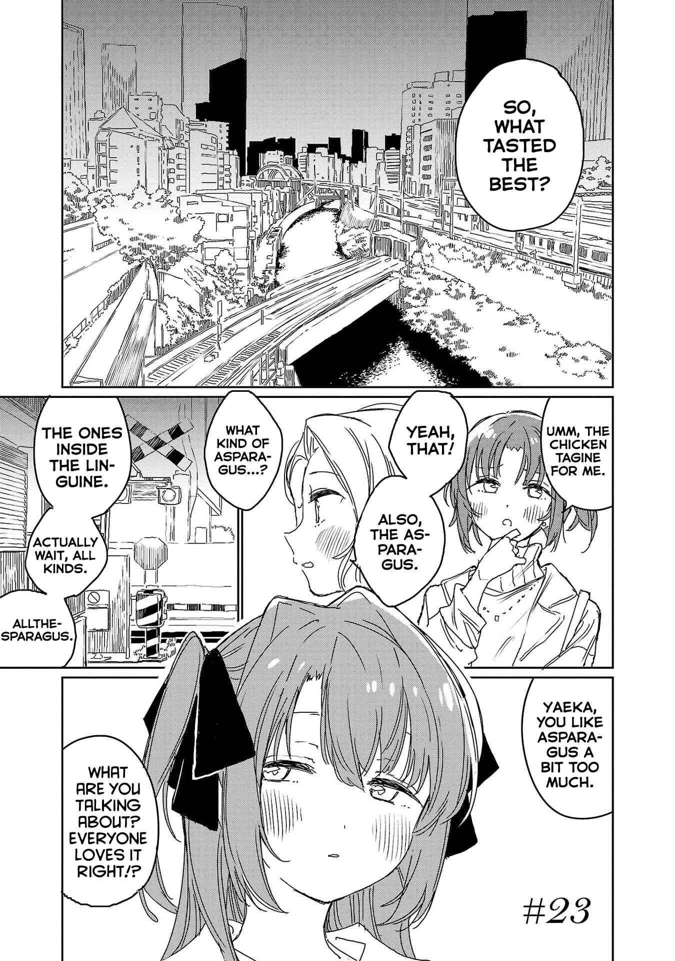 Page 1 Chapter 23 Kamiina Botan, Yoeru Sugata wa Yuri no Hana.