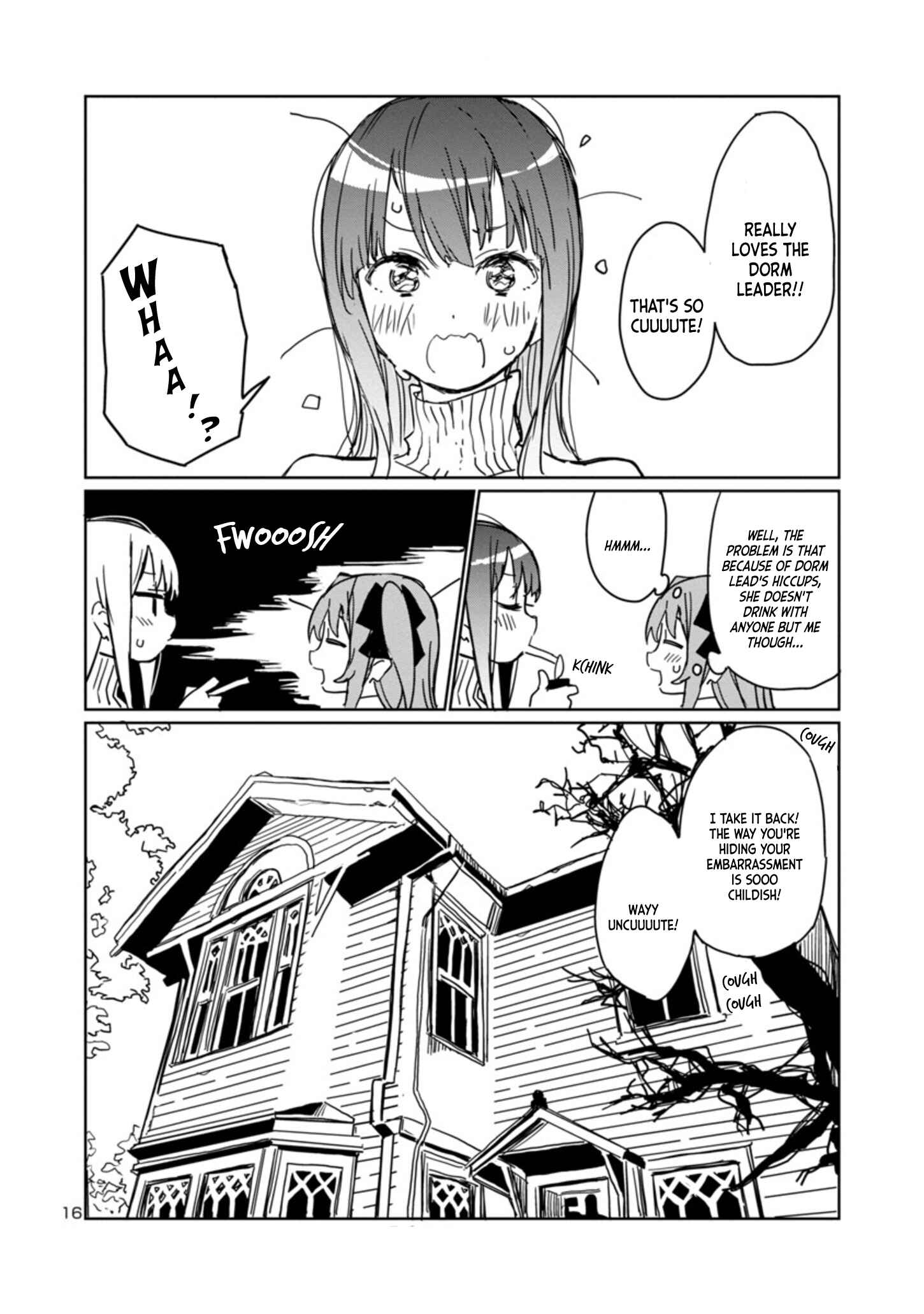 Page 16 Chapter 3 Kamiina Botan, Yoeru Sugata wa Yuri no Hana.
