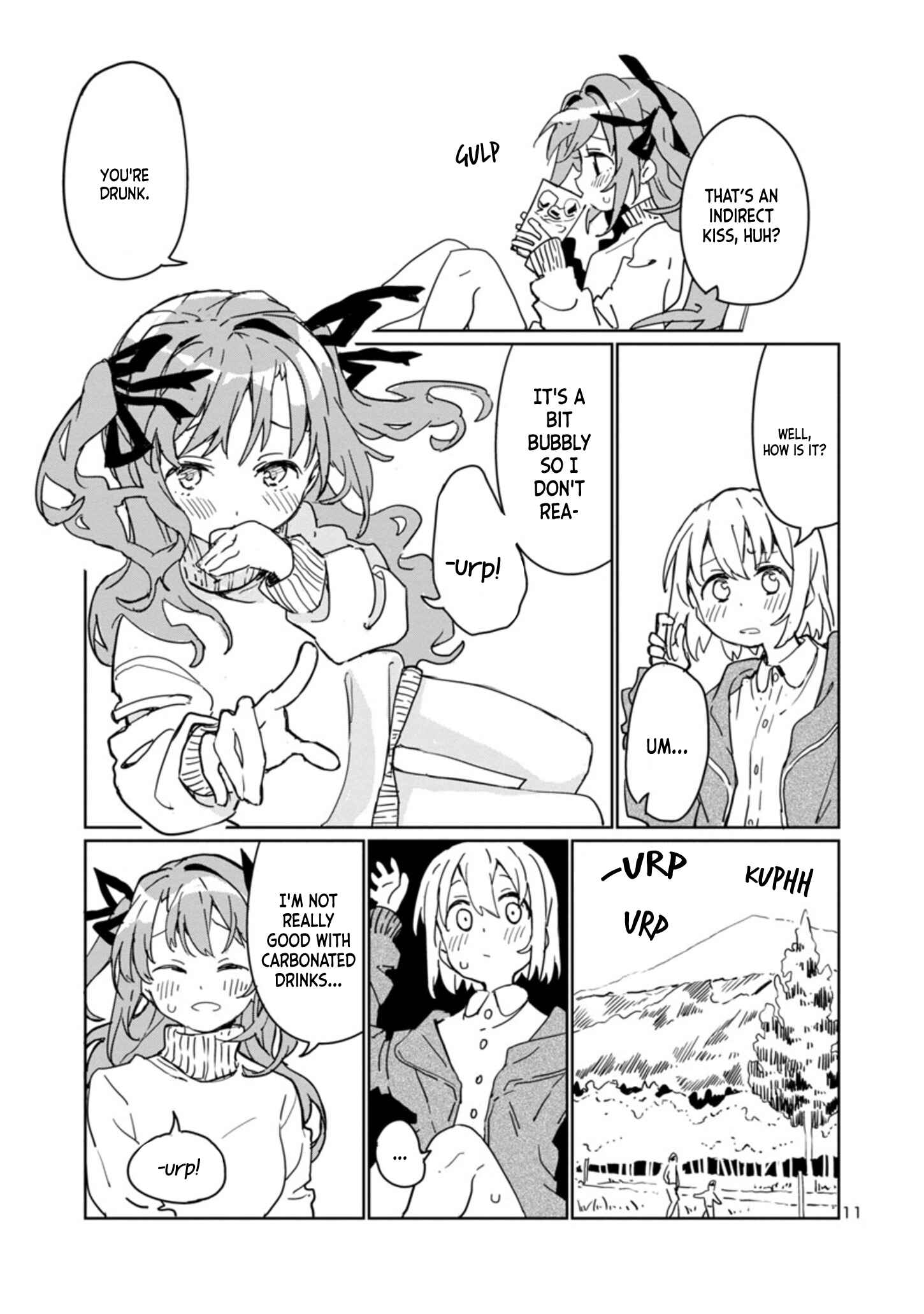 Page 11 Chapter 1 Kamiina Botan, Yoeru Sugata wa Yuri no Hana.