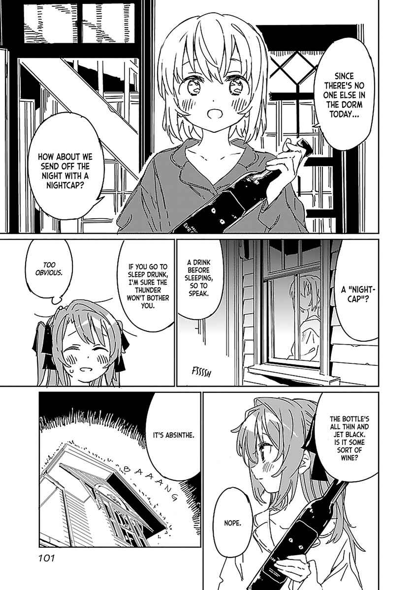 Page 9 Chapter 7 Kamiina Botan, Yoeru Sugata wa Yuri no Hana.