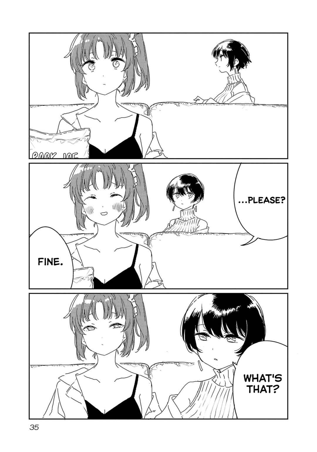 Page 7 Chapter 30 Kamiina Botan, Yoeru Sugata wa Yuri no Hana.