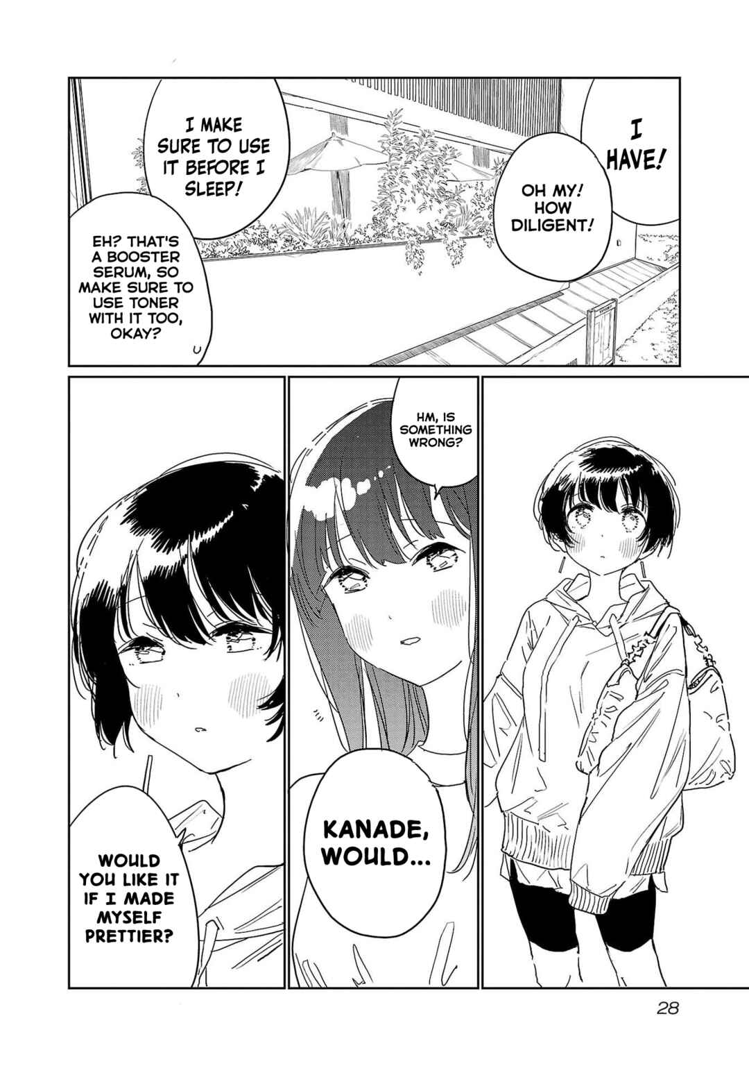 Page 2 Chapter 40 Kamiina Botan, Yoeru Sugata wa Yuri no Hana.