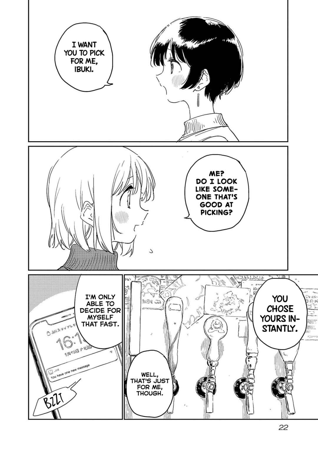 Page 8 Chapter 39 Kamiina Botan, Yoeru Sugata wa Yuri no Hana.