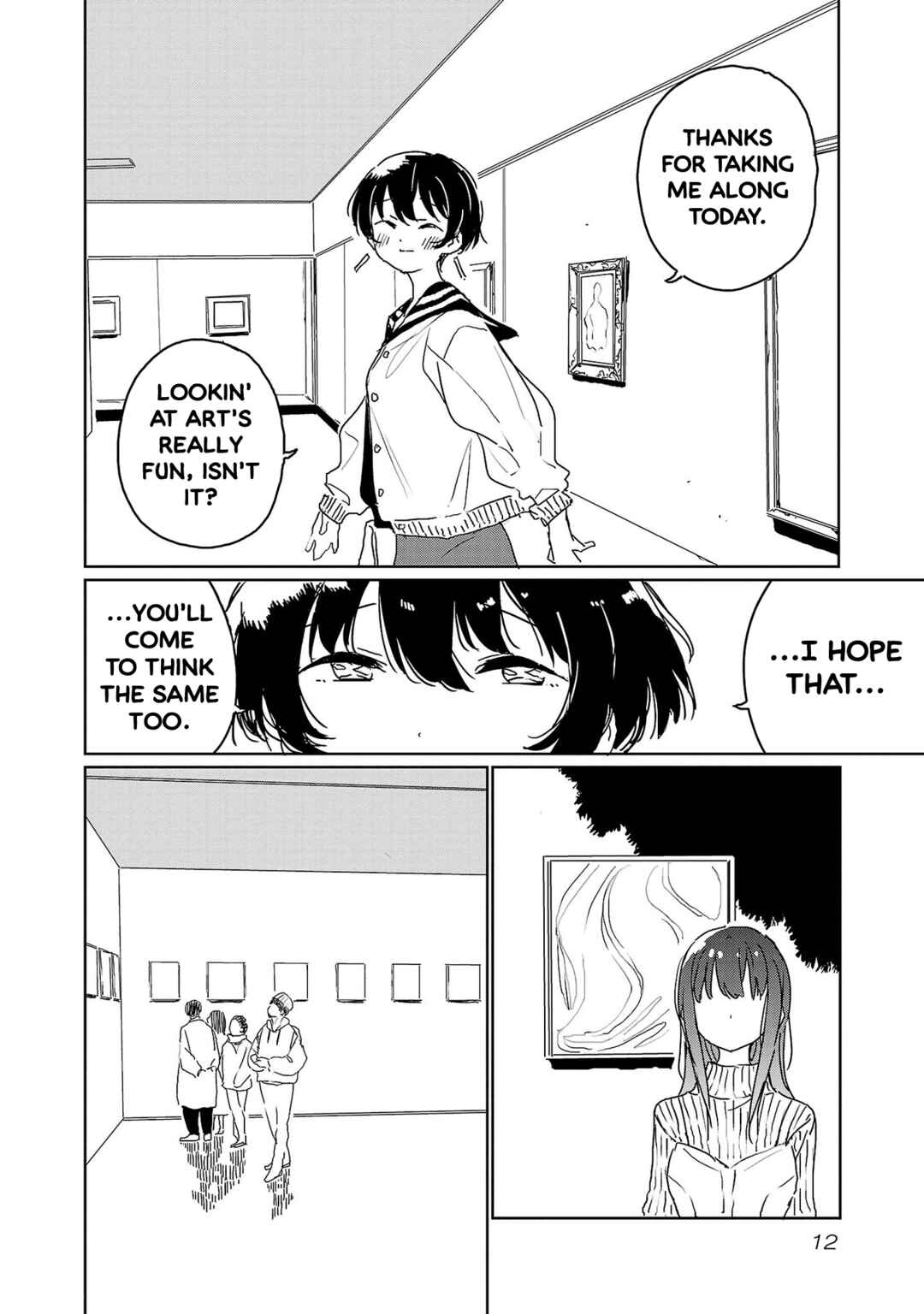 Page 11 Chapter 28 Kamiina Botan, Yoeru Sugata wa Yuri no Hana.