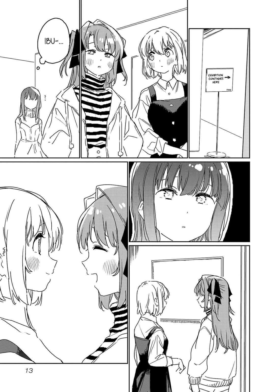 Page 12 Chapter 28 Kamiina Botan, Yoeru Sugata wa Yuri no Hana.