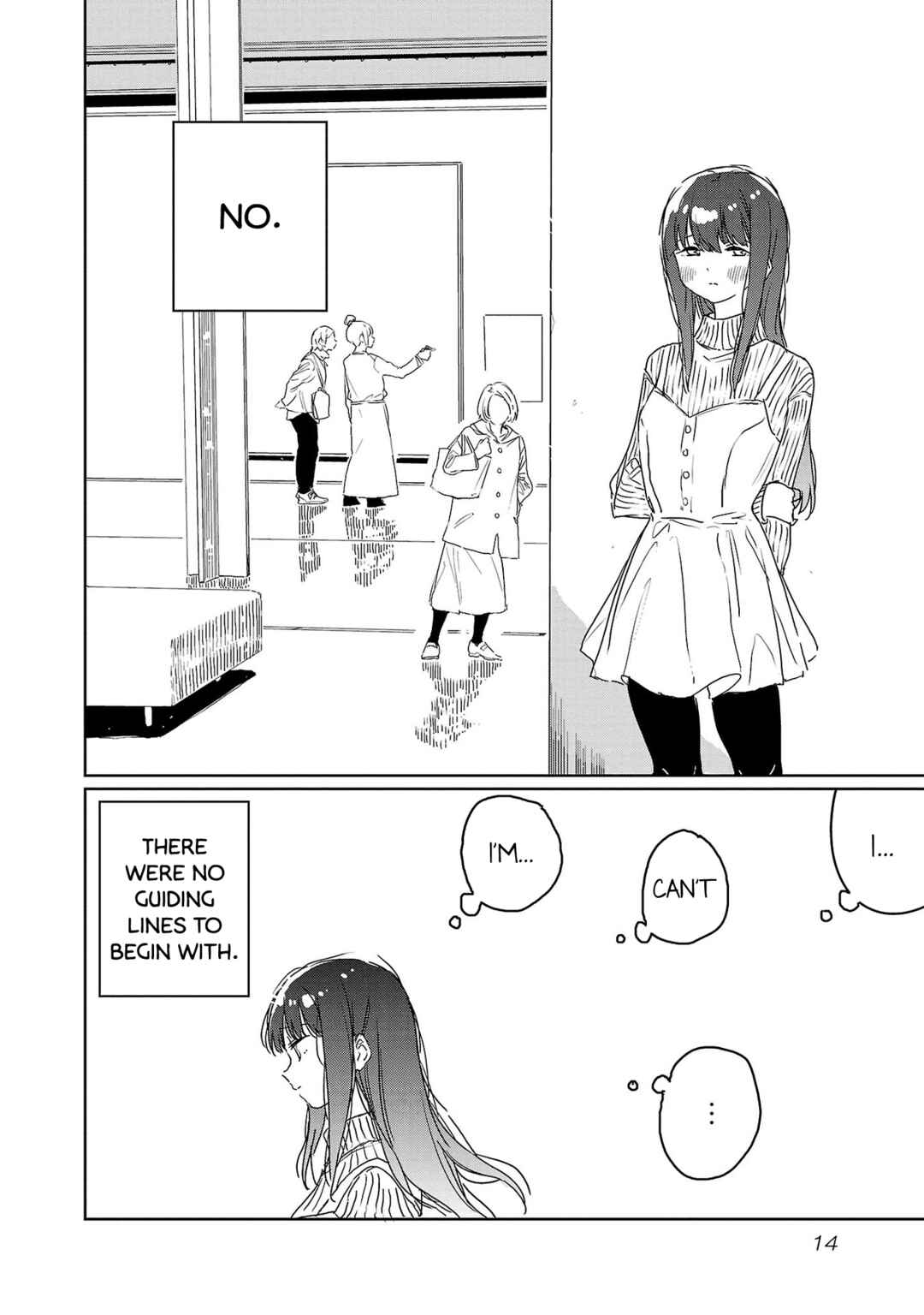 Page 13 Chapter 28 Kamiina Botan, Yoeru Sugata wa Yuri no Hana.
