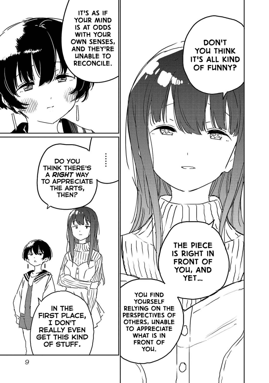 Page 8 Chapter 28 Kamiina Botan, Yoeru Sugata wa Yuri no Hana.