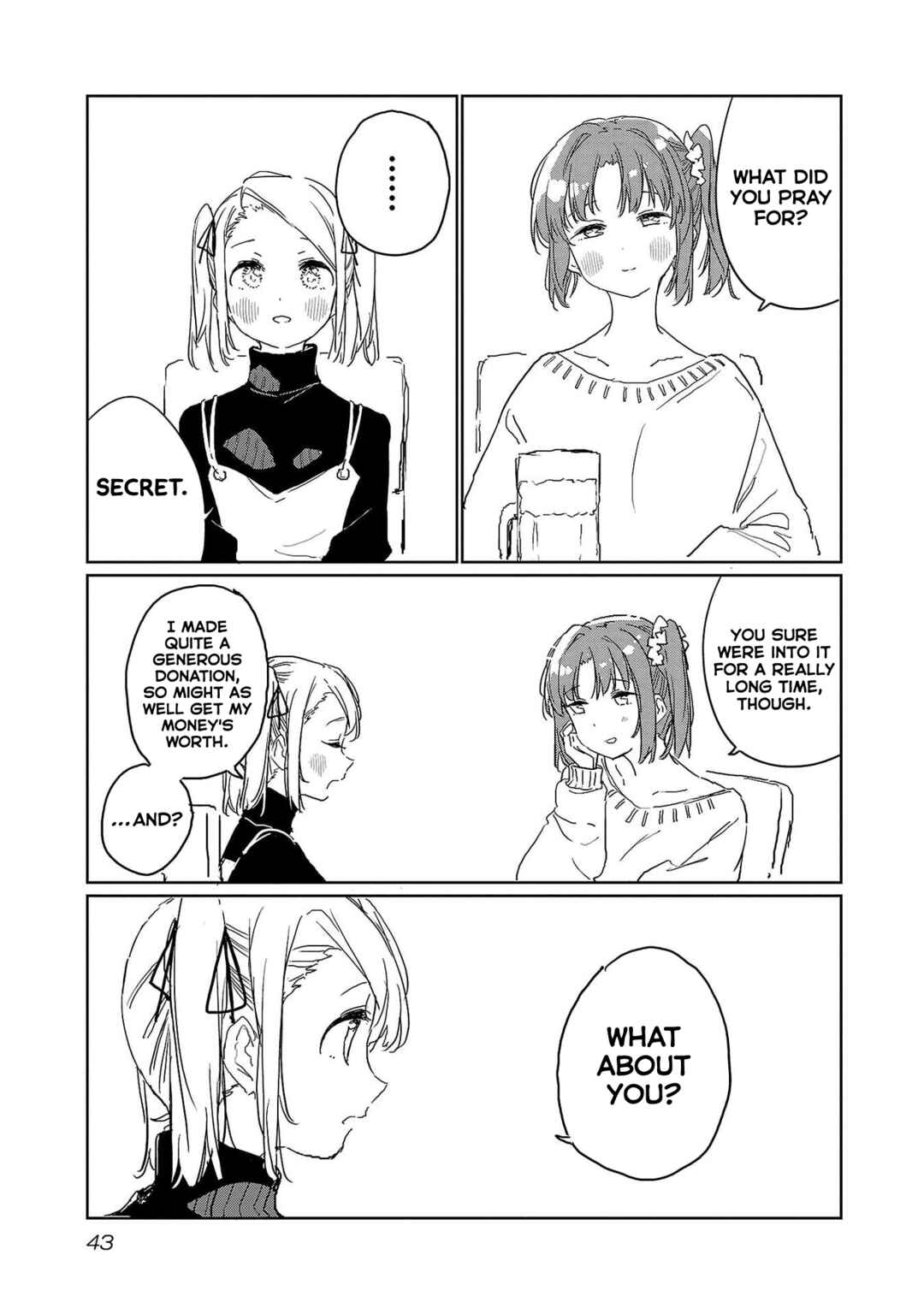 Page 9 Chapter 41 Kamiina Botan, Yoeru Sugata wa Yuri no Hana.