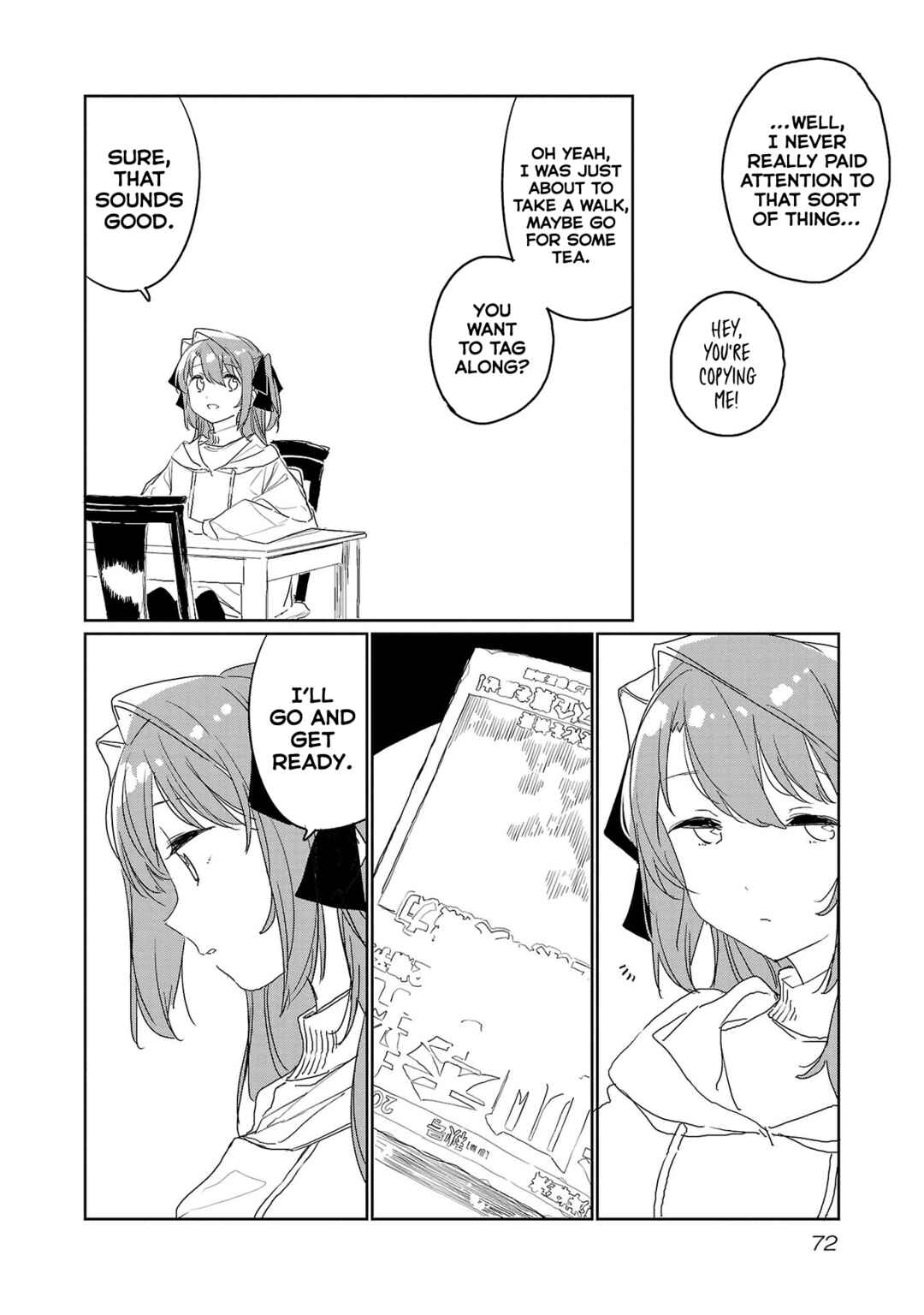 Page 6 Chapter 33 Kamiina Botan, Yoeru Sugata wa Yuri no Hana.