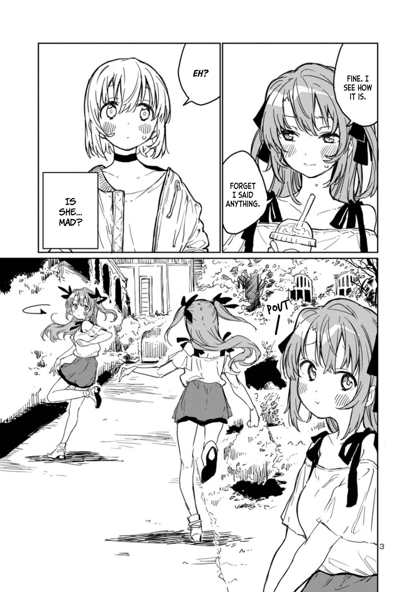 Page 3 Chapter 4 Kamiina Botan, Yoeru Sugata wa Yuri no Hana.