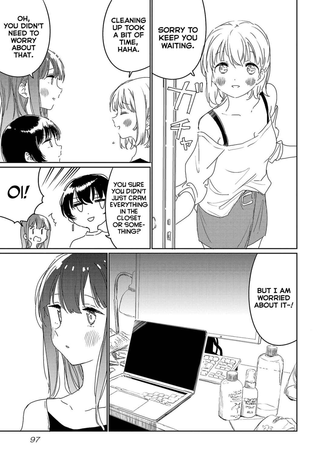 Page 3 Chapter 25 Kamiina Botan, Yoeru Sugata wa Yuri no Hana.