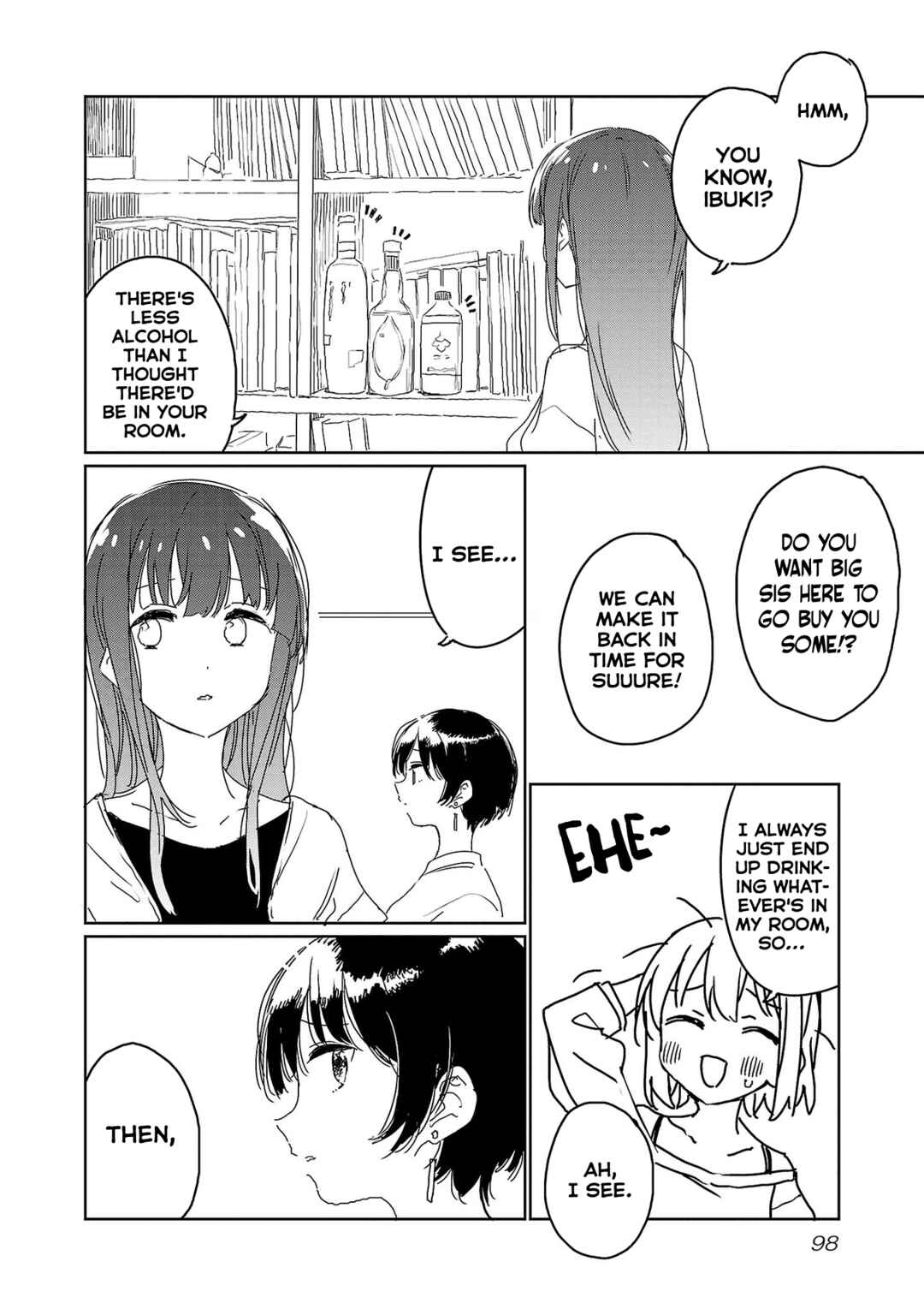 Page 4 Chapter 25 Kamiina Botan, Yoeru Sugata wa Yuri no Hana.