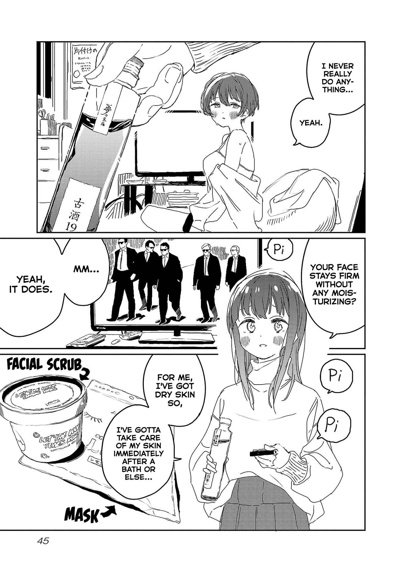 Page 5 Chapter 21 Kamiina Botan, Yoeru Sugata wa Yuri no Hana.