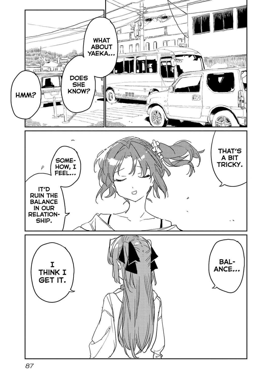 Page 7 Chapter 34 Kamiina Botan, Yoeru Sugata wa Yuri no Hana.