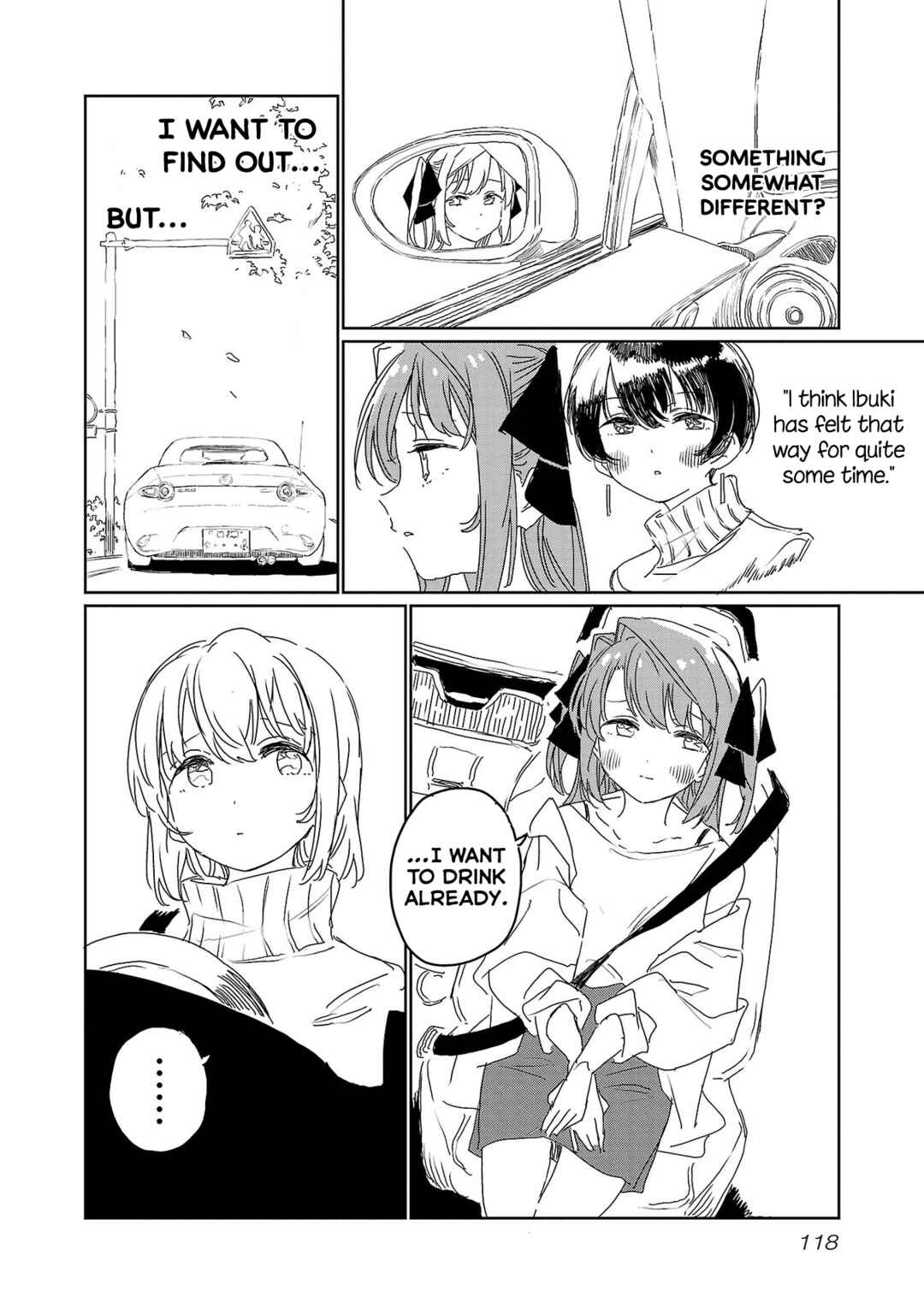 Page 8 Chapter 26 Kamiina Botan, Yoeru Sugata wa Yuri no Hana.