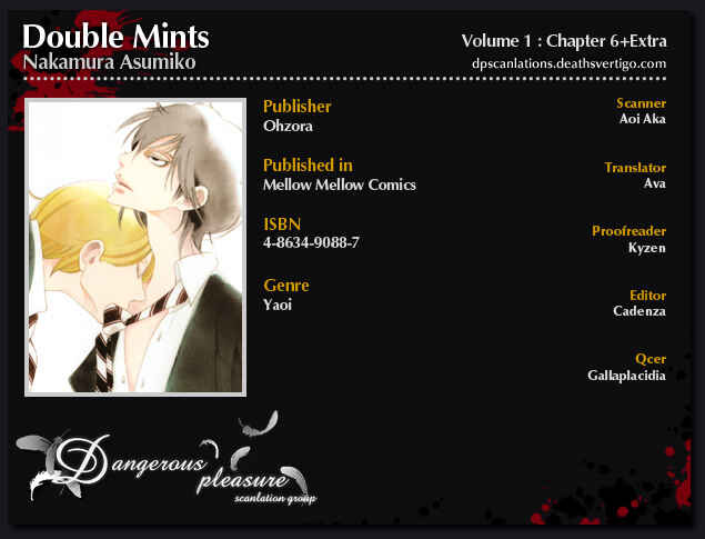 Page 1 Chapter 6 Double Mints