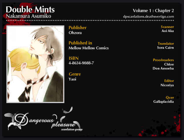 Page 1 Chapter 2 Double Mints