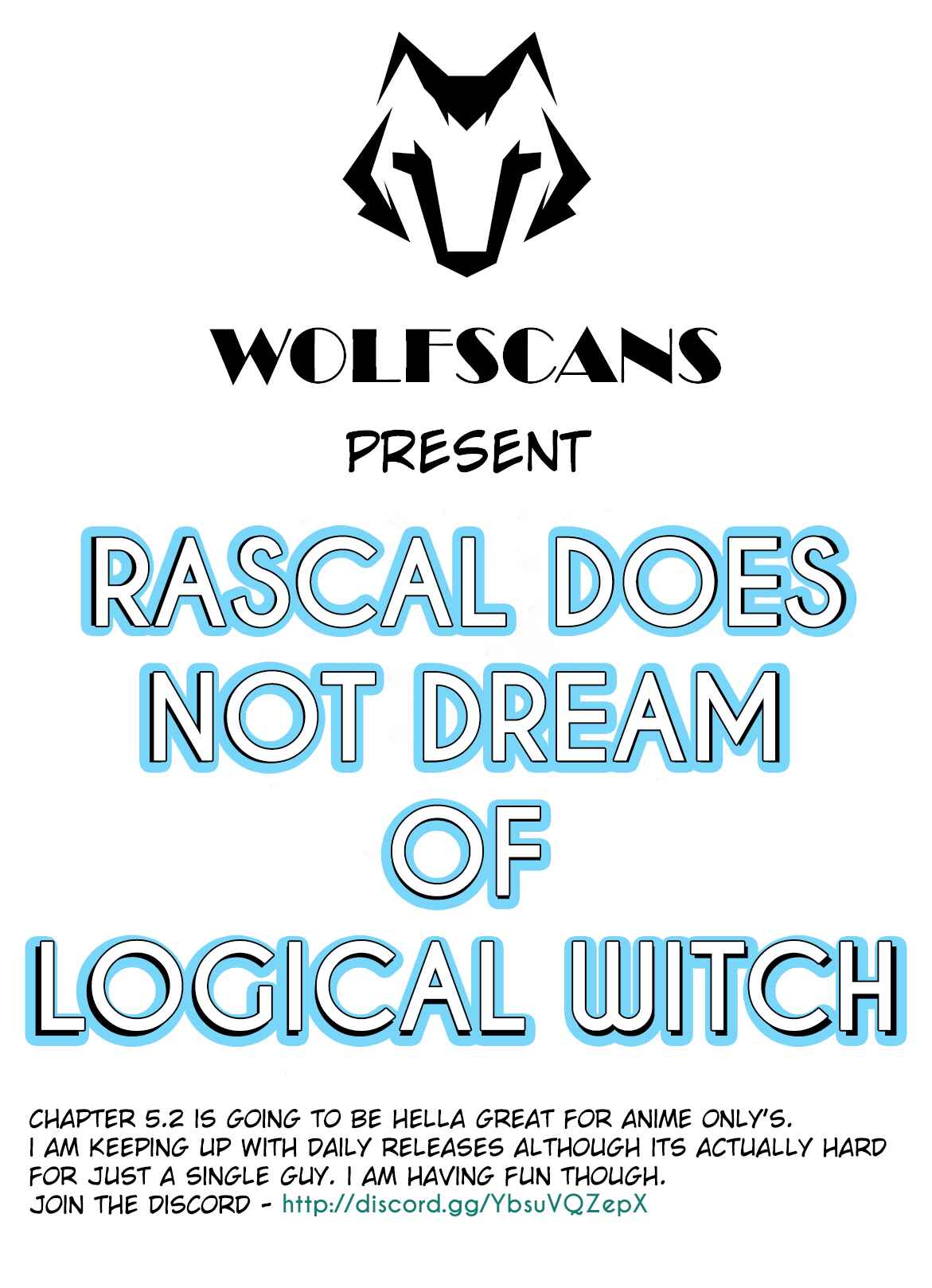 Page 6 Chapter 5.1 Rascal Does Not Dream of Logical Witch