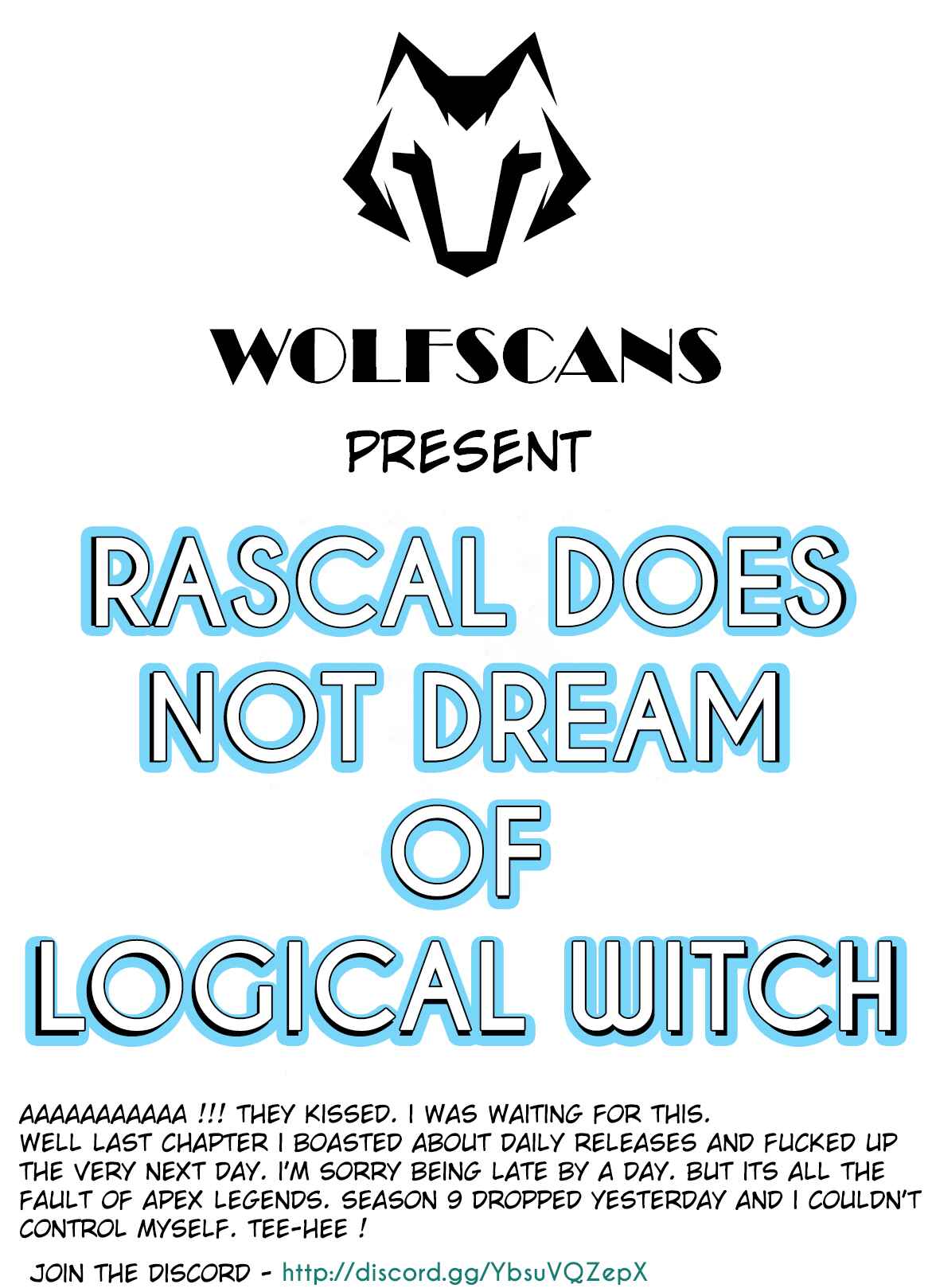 Page 20 Chapter 5.2 Rascal Does Not Dream of Logical Witch