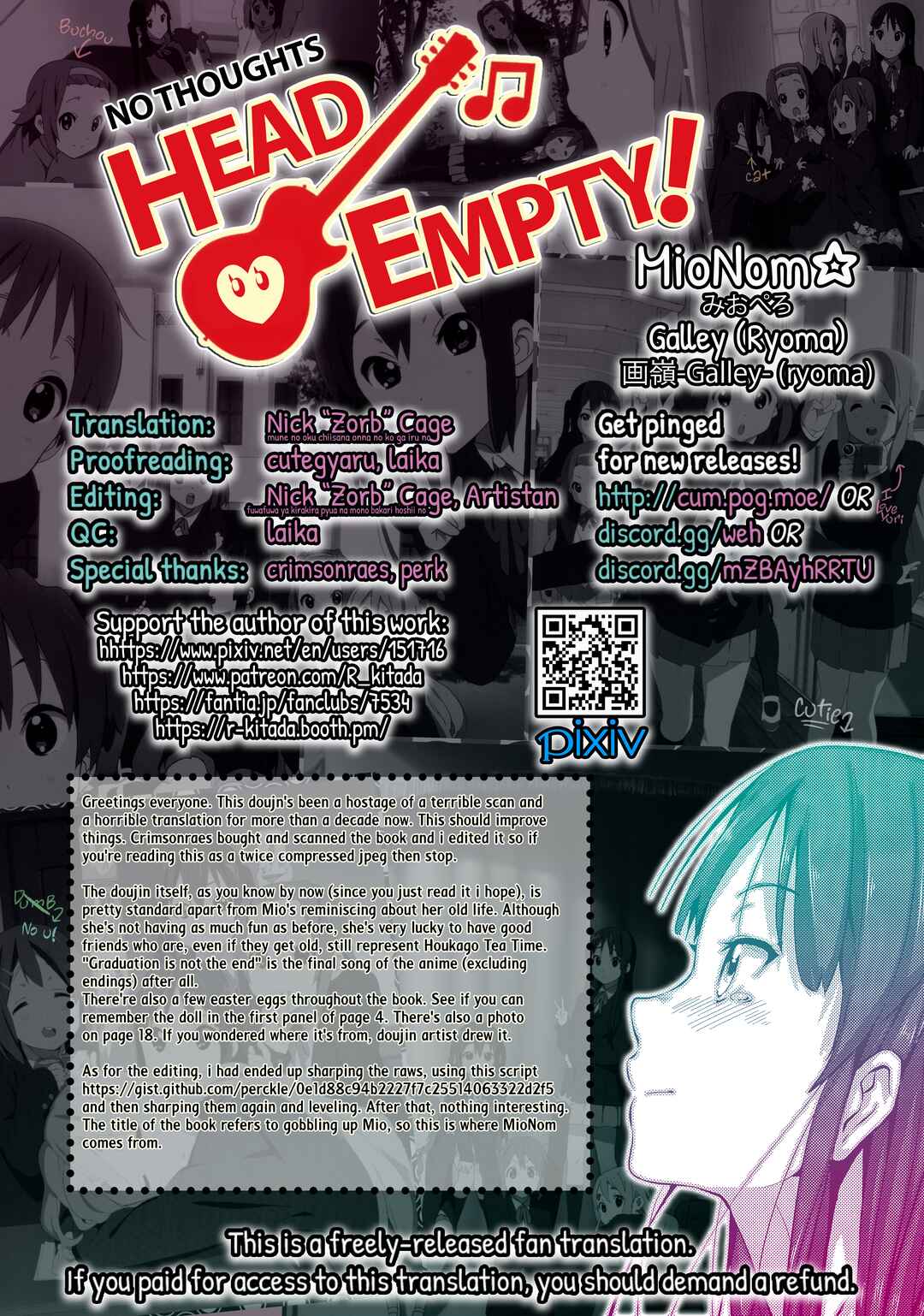 Page 23 Chapter Unknown_d828 K-On! - MioNom☆