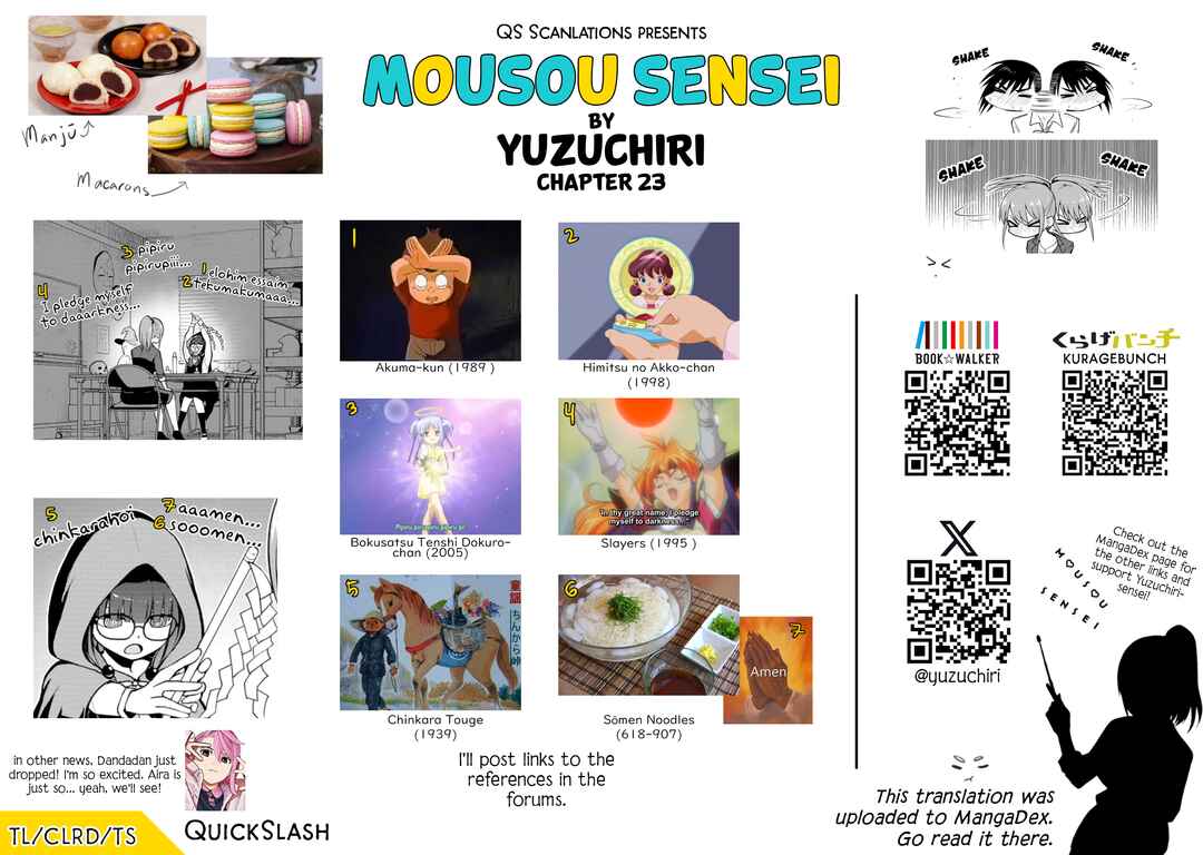 Page 10 Chapter 23 Mousou Sensei