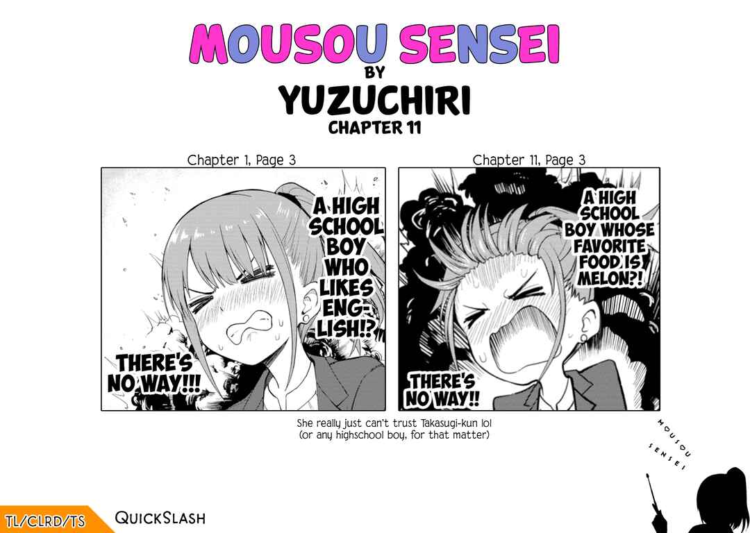 Page 10 Chapter 11 Mousou Sensei
