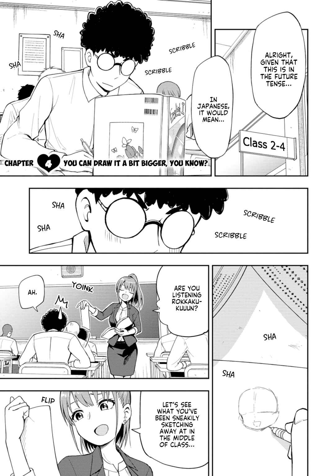 Page 1 Chapter 4 Mousou Sensei