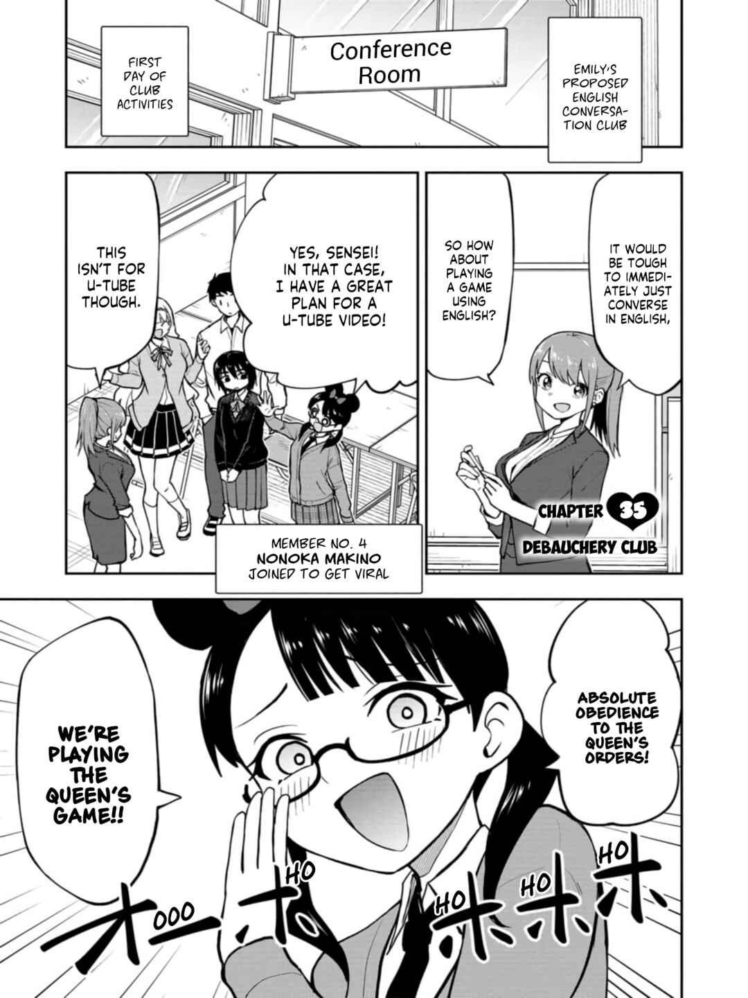 Page 1 Chapter 35 Mousou Sensei