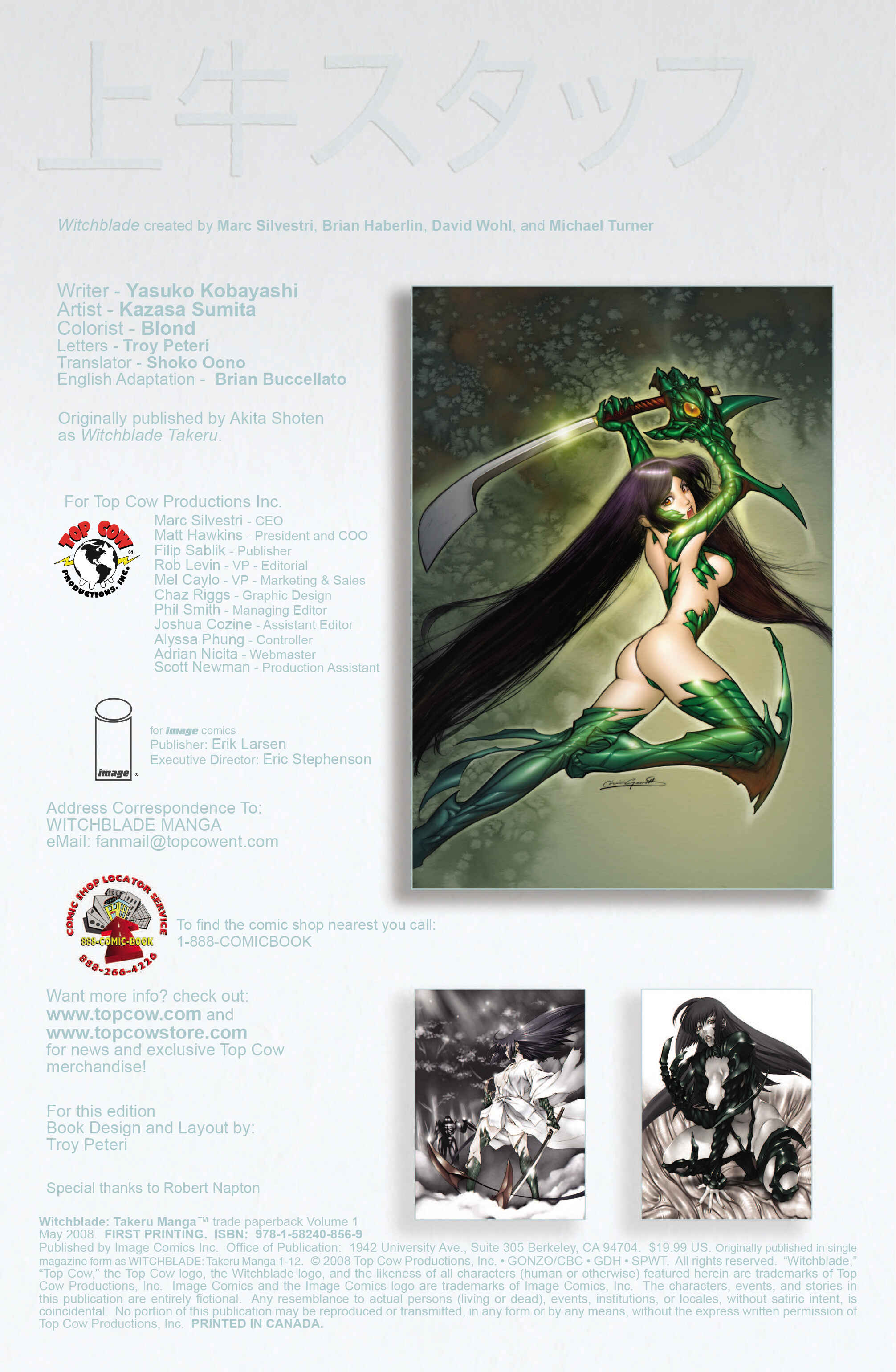 Page 4 Chapter 1 Witchblade