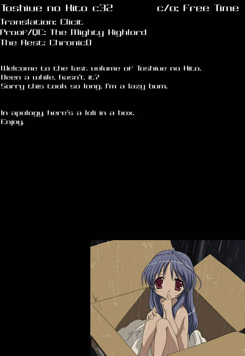Page 6 Chapter 32 Toshiue no Hito