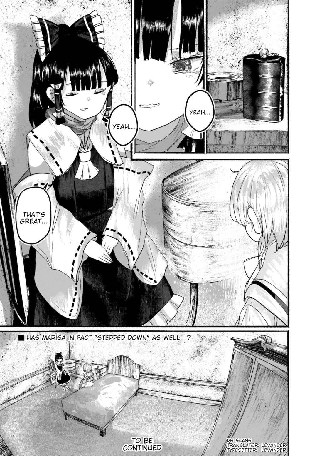 Page 33 Chapter 10 Touhou - The Magician Who Loved a Fake (Doujinshi)