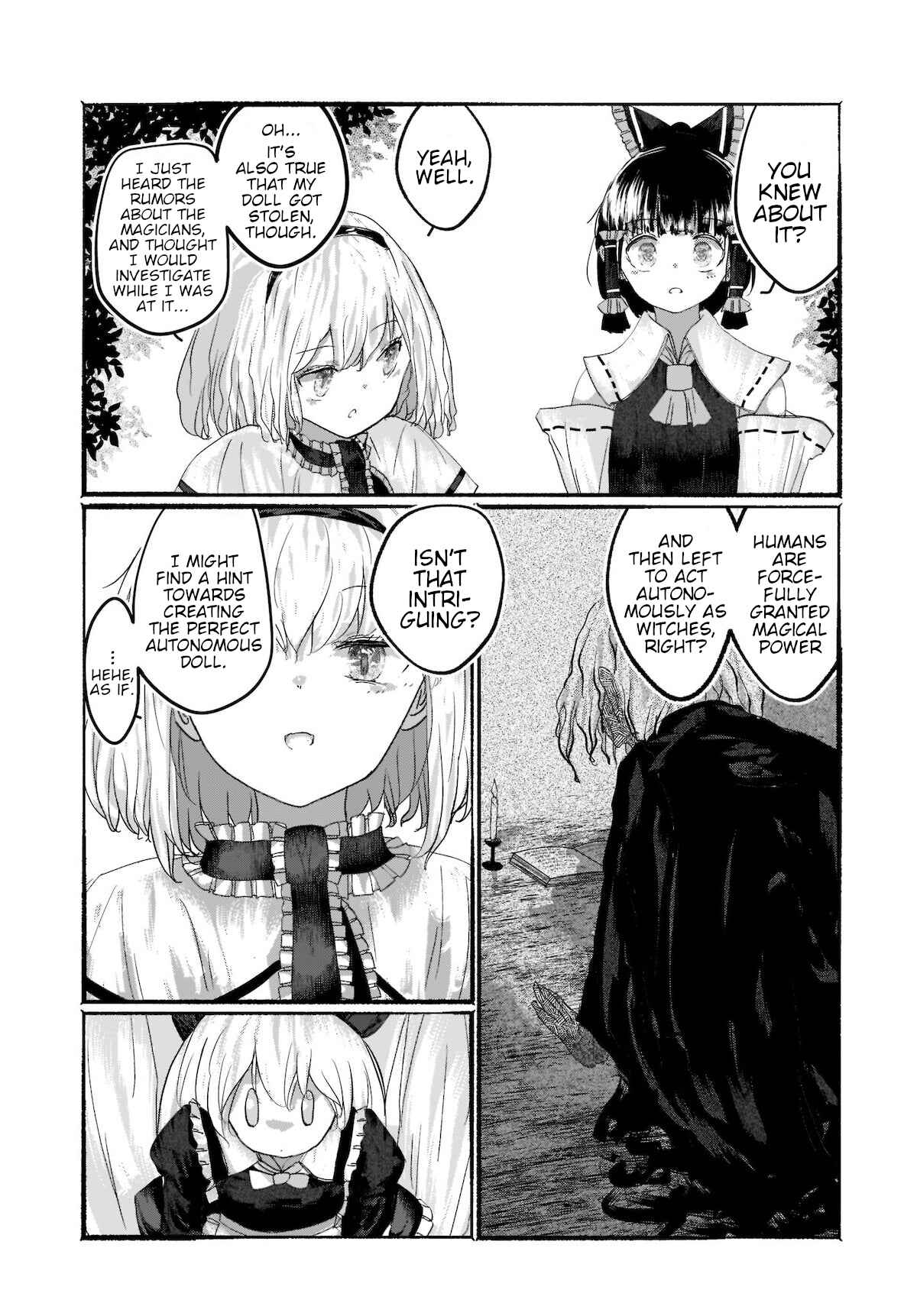 Page 18 Chapter 4 Touhou - The Magician Who Loved a Fake (Doujinshi)