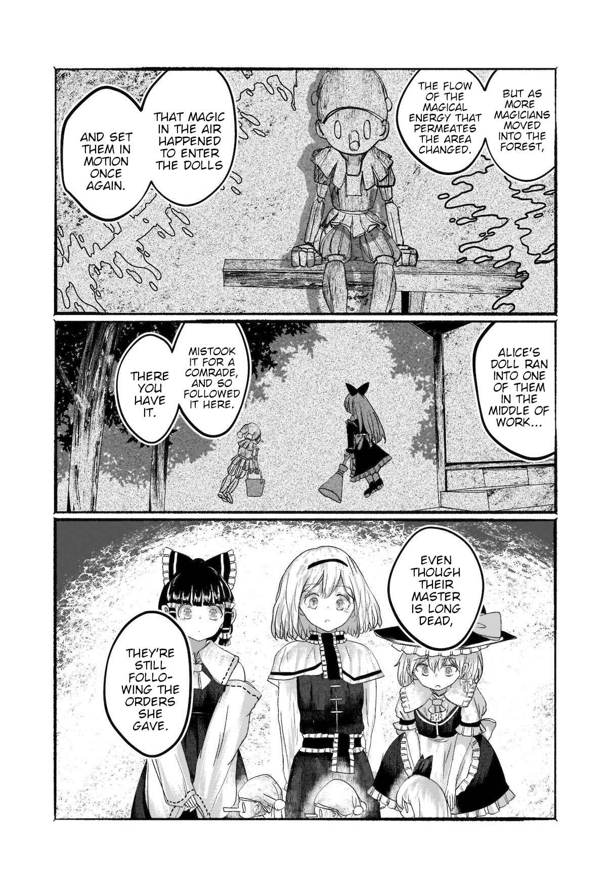 Page 32 Chapter 4 Touhou - The Magician Who Loved a Fake (Doujinshi)