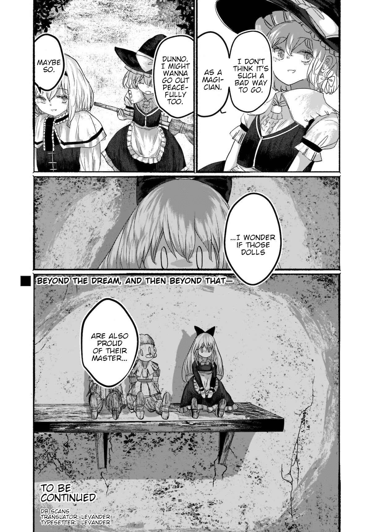 Page 34 Chapter 4 Touhou - The Magician Who Loved a Fake (Doujinshi)
