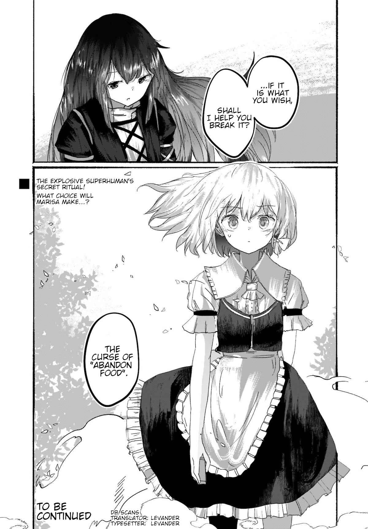 Page 35 Chapter 3 Touhou - The Magician Who Loved a Fake (Doujinshi)