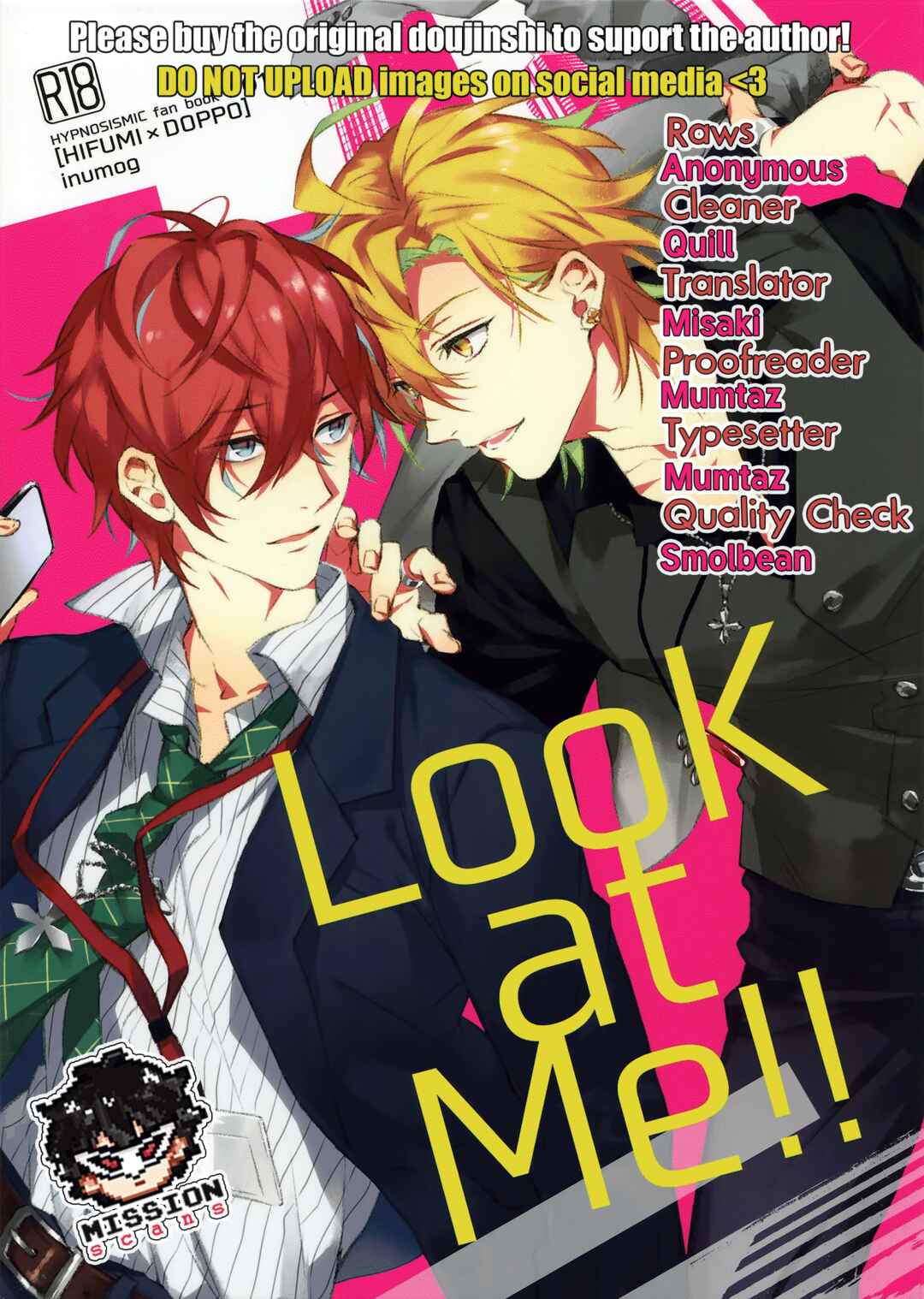 Page 1 Chapter Unknown_e733 Hypnosis Mic - Look at Me!! (Doujinshi)