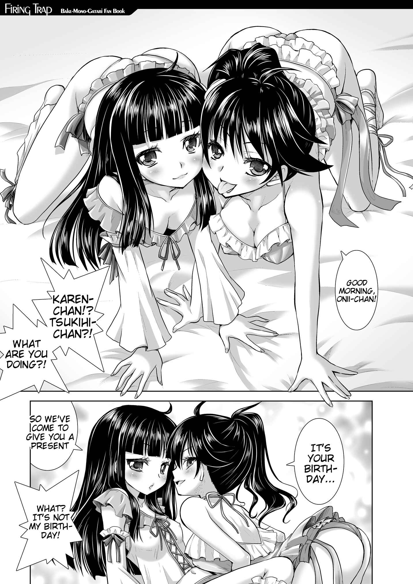 Page 6 Chapter Unknown_1e98 Bakemonogatari - Firing Trap (Doujinshi)