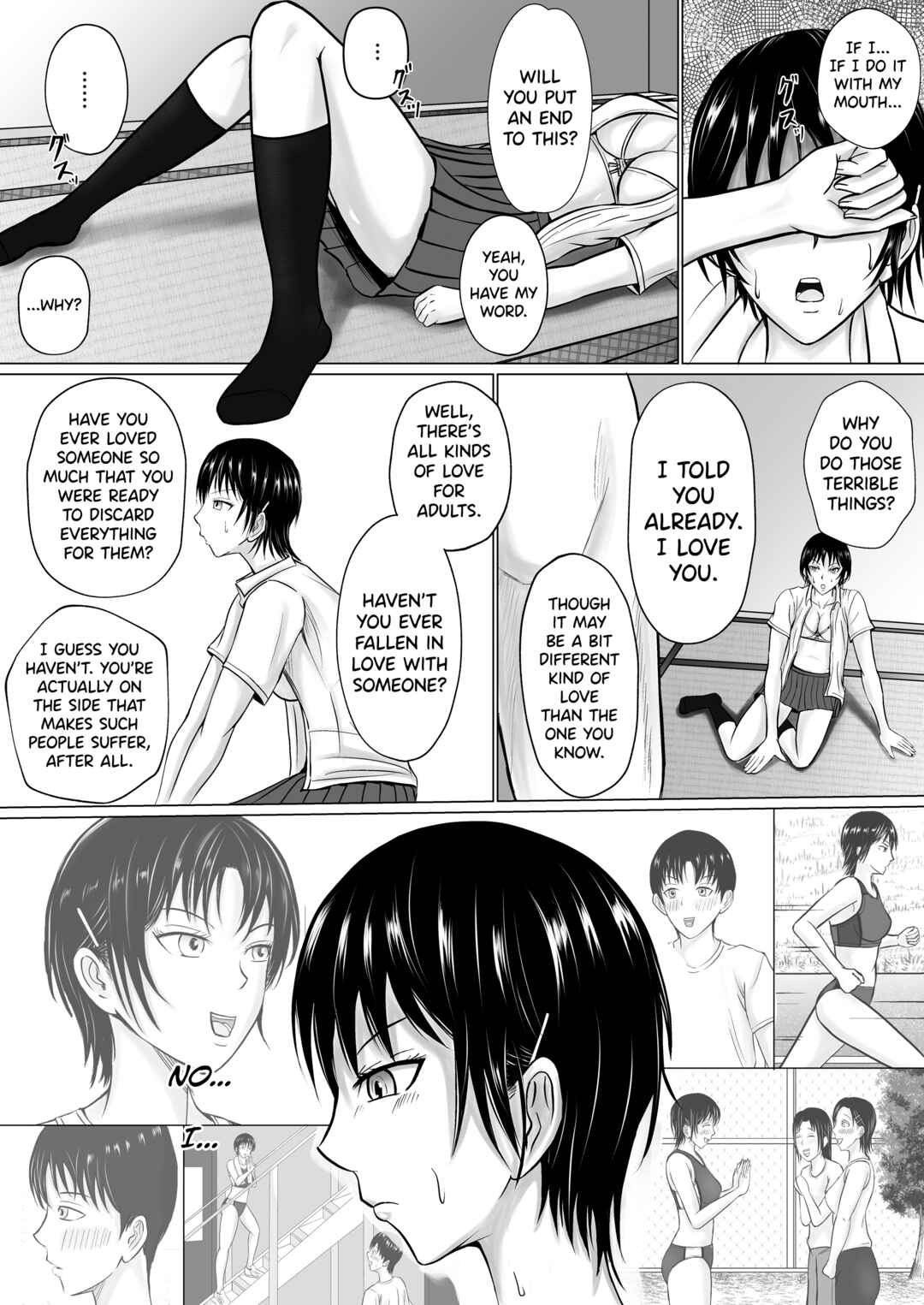 Page 32 Chapter 1 Boku ga Senpai no Karada o Mamorunda