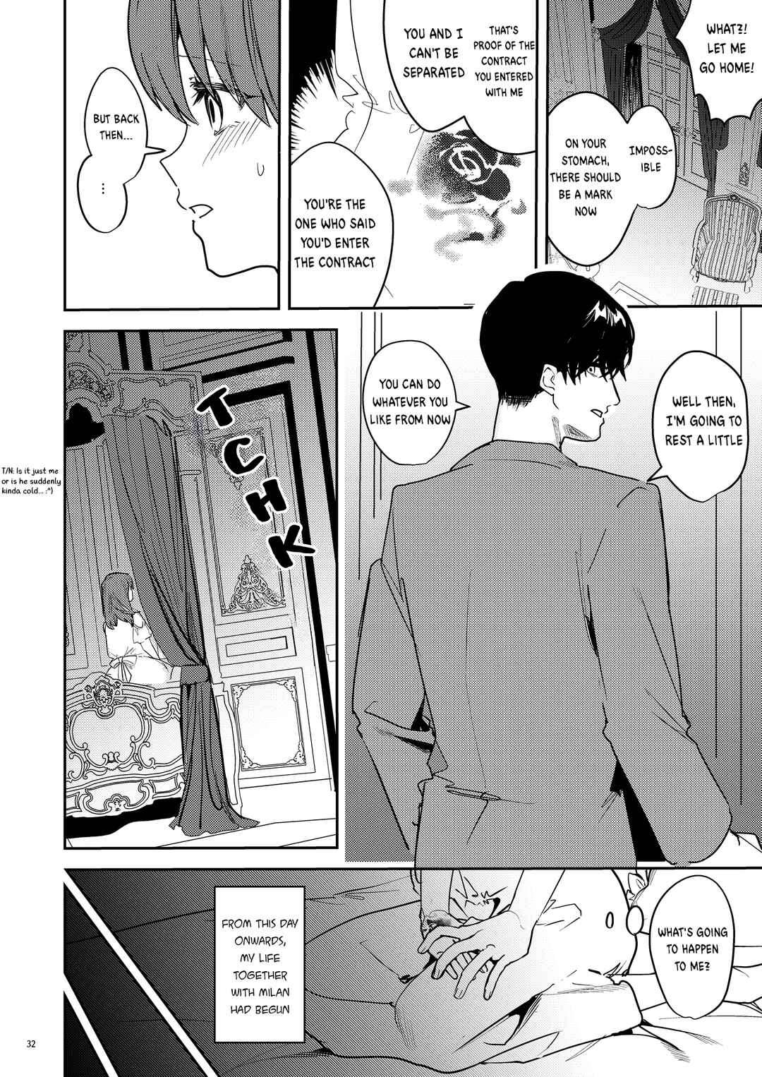 Page 33 Chapter Unknown_c045 Yandere Kyuuketsuki no Shuuchaku-Ai Kankin × Keiyaku Sex