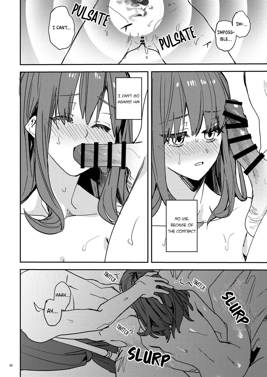 Page 55 Chapter Unknown_c045 Yandere Kyuuketsuki no Shuuchaku-Ai Kankin × Keiyaku Sex